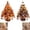 2PCS MIXB, variant on DIY Beaded Christmas Tree Kit - Handmade Mini 3D Crystal Christmas Tree Ornaments - DIY Beaded Craft Kits for Adults, Little Trees for Tabletop Decoration Gifts