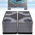 thumbnail image 1 of Juego de 4 almohadillas antivibratorias CUISIBOT para lavadora, 1 of 9