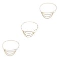 thumbnail image 1 of Qarigey Cadena de la cintura Cadenas del vientre Accesorio de moda Accesorios de vestir de mujer Dorado Type1 NO1 Qarigey  CBP253423, 1 of 6