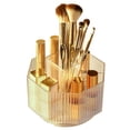 thumbnail image 1 of 360 Rotation Acrylique Porte-Brosse Cosmétique Vitrine (Bleu), 1 of 8
