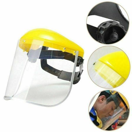 Grinding Shield - TURNTABLE LAB Protective Mask Clear Head-mounted Face Eye Shield Screen Grinding Faddish