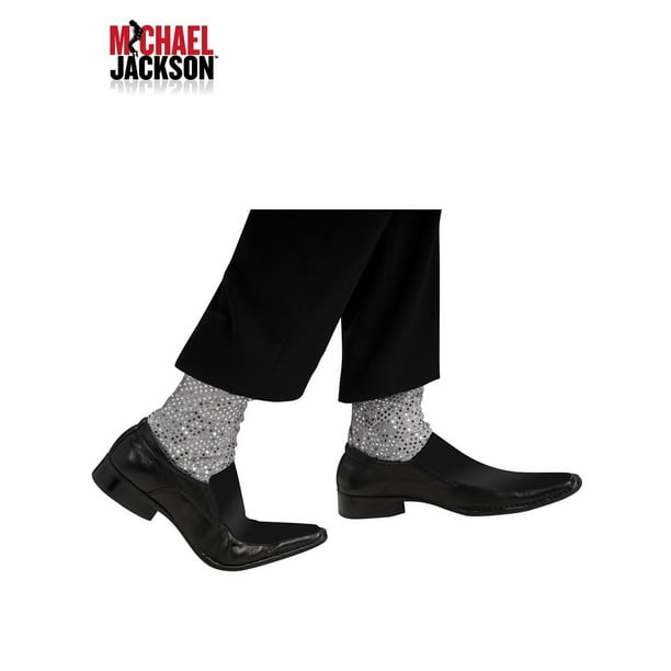 Michael Jackson Glitter Socks Adult