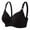 Black, variant on asdoklhq Bras for Women Womens Plus Size Clearance $5,Women Solid Sexy Push Up Receive Side Bra Fixed Double Shoulder Straps Back Three Rows Of Buckles Non-magnetic and No Steel Ring Underwear