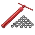 thumbnail image 1 of BUYISI Clay Fondant Syrup Extruder Sculpting Machine Gun Fondant Cake Decoration Making Tool Pottery Dessert Decoration Parts Red, 1 of 5