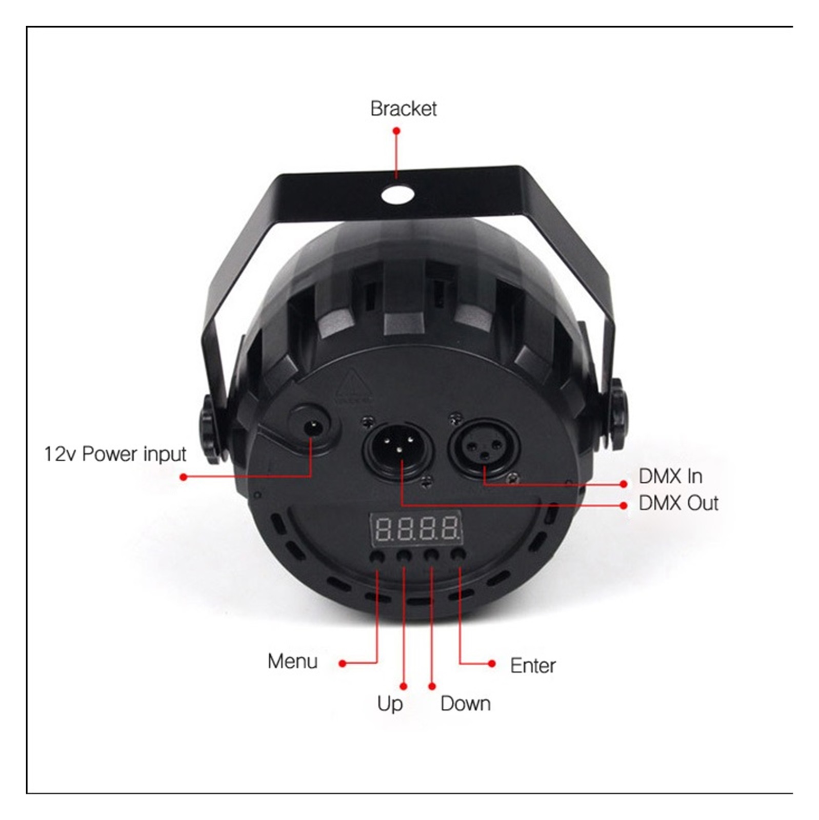 78*0.3W LED RGBW 4 in 1Par Light Stage Effect Strobe Control Suitable for DJ Disco Party Wedding Wash Light Remote Light Stage Lighting ,Easy to Install