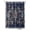 Blue, variant on Navy Blue Boho Stall Shower Curtain, Waterproof Shower Curtains for Bathroom, Abstract Art Ethnic Vintage Geometric Washable Fabric Cloth Bath Curtain for Bathtub Decoration with Hooks 36x72 Inches