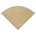 thumbnail image 4 of Wood Designs 17800 38" High Corner Shelf, 4 of 11