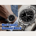 thumbnail image 4 of Taxau Mens Sliver Watches Luxury Black Dial Watches Men Sliver Stainless Steel Watches Day Date Mens Watches Analog Quartz Watches For Men Mens Waterproof Watches Relojes Para Hombre Men Wrist Watch, 4 of 12