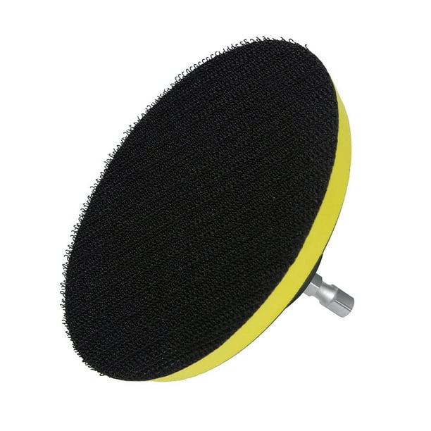 VerPetridure Electric Drill Brush Plate With A Scouring Pad Bathroom Kitchen Cleaning Drill