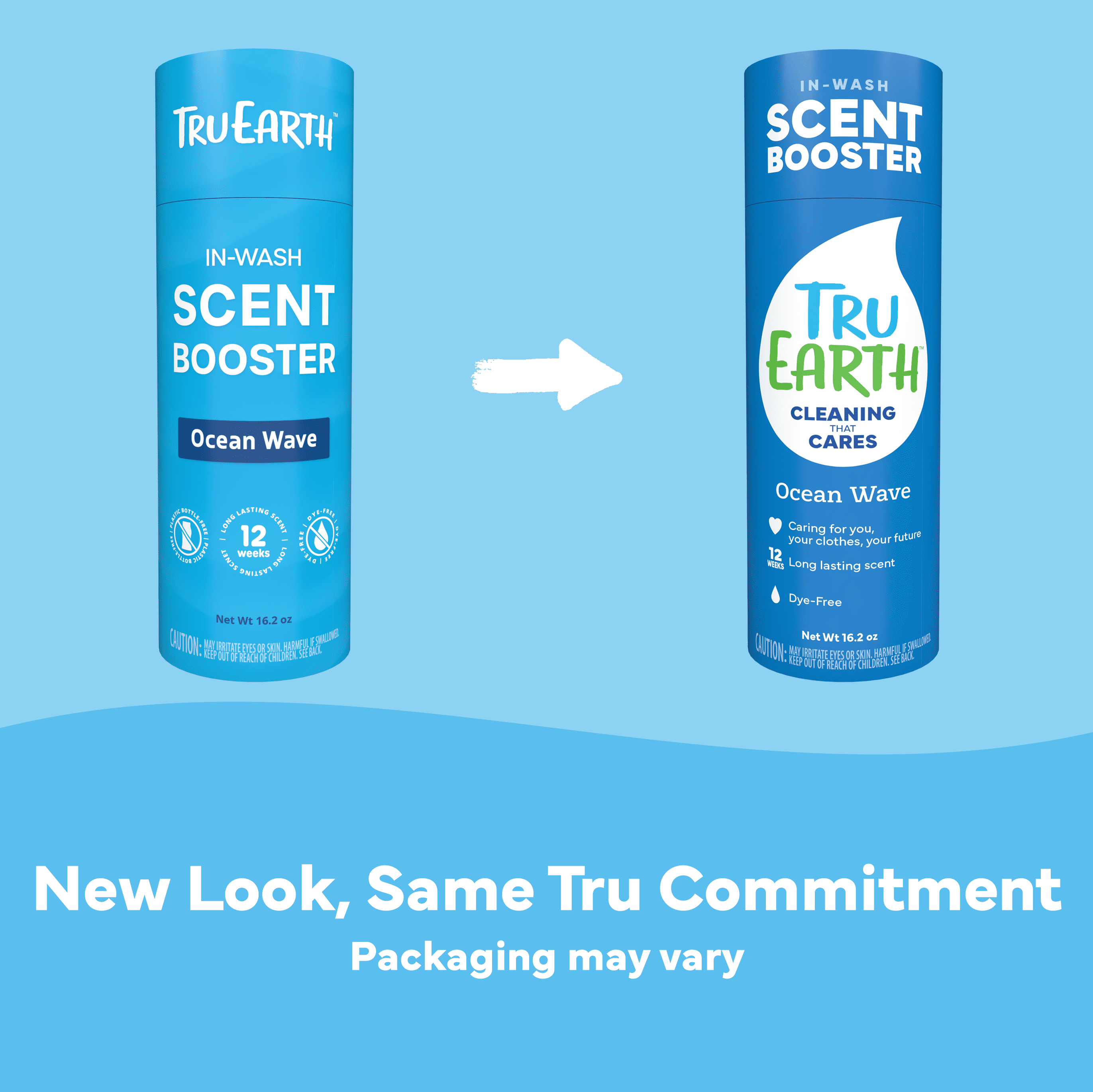Tru Earth In-wash Scent Booster - Ocean Wave - 16.2 oz / 460g Scent Beads