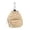 Brown, variant on Jar Storage and Compact Pouch Keychain for Loose Change - Wallet Organizer for and Small, 2.95x2.95 inch, Brown