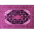 thumbnail image 1 of Ahgly Company Indoor Rectangle Medallion Pink Traditional Area Rugs, 6' x 9', 1 of 4