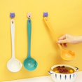 thumbnail image 4 of Reheyre Oil Skimming Spoon - Quick Filtration, Large Capacity, Long Handle, Fat Oil Separator Ladle, Kitchen Soup Colander, for Home, 4 of 8