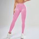 thumbnail image 1 of MKLEKYY Leggings deportivos para mujer, mallas acanaladas sin costuras para mujer, pantalones de yoga de cintura alta para entrenamiento y longitud completa, 1 of 4