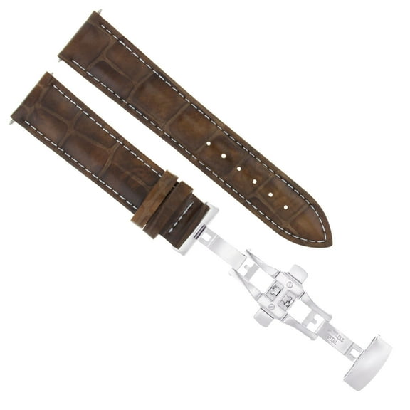 23MM LEATHER WATCH BAND STRAP FOR CITIZEN ECODRIVE AT8020-03L BU2013-08E L/BROWN