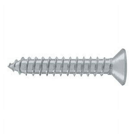 

Deltana SCWB12125U26D 1.25 in. Wood Screw No. 12- Satin Chrome - Solid Brass