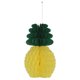 thumbnail image 1 of Paquete de 12 centros de mesa de piña de papel de seda 20 cm verde amarillo, 1 of 5