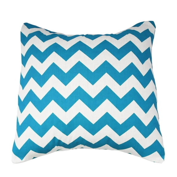 Cotton Chevron Decorative Throw Pillow/Sham Cushion Cover Turquoise
