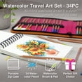 thumbnail image 2 of Set de lápices acuarelables COLOUR BLOCK de 34 piezas con 50 hojas, 2 of 8