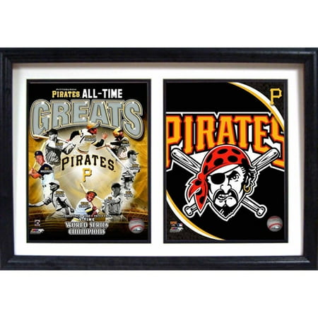 Black American League Frame - MLB Pittsburgh Pirates Greats 12