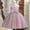 Pink, variant on uublik Girls' Special Occasion Dresses Size 3T-8 Sleeveless Tulle Dresses Kids Birthday Formal Wedding Pageant Princess Dress Pink