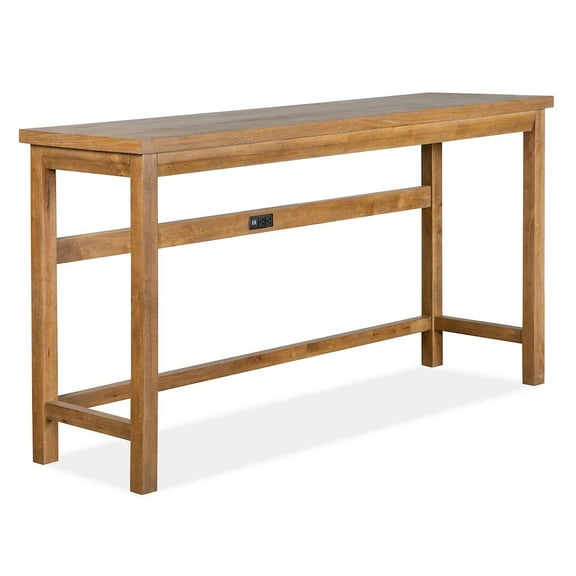 Magnussen Home Lindon Belgian Wheat Console Sofa Table