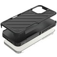thumbnail image 3 of For Iphone 16 Pro Max 6.9 Inch Noble Lined Shockproof Dual Layer Hybrid - Blackblack, 3 of 6