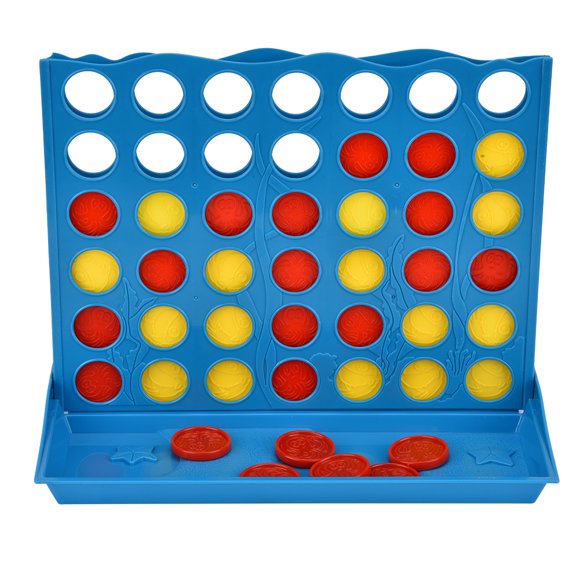 Kids Classic Educational Toy 4 in Row Chess Connection Tabletop Parent Child Interactive Game
