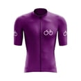 thumbnail image 1 of Bike Forever II Maillot de Cyclisme Violet - 4TG, 1 of 3