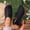 Black, variant on Women's Outdoor Chunky High Heel Sandals, Solid Thick Platform, Comfy Versatile Casual Daily Spring Summer Footwear Black 41