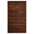 thumbnail image 1 of homeroots home decor 396910 5’ x 7’ Brown Modern Shimmery Area Rug, 1 of 1