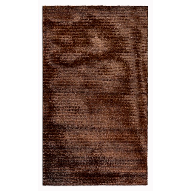 homeroots home decor 396910 5’ x 7’ Brown Modern Shimmery Area Rug