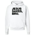 thumbnail image 2 of Inktastic Jesus Saves, Bro. Adult Hoodie Sweatshirt, 2 of 4