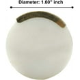 thumbnail image 5 of Perilla Home White Round Marble Knob (Set of 6) Knob Pull And Push For Handles Cabinet Door Home Interior Decorative Knobs for Home Kitchen Cupboard Bedroom Dresser Wardrobe Drawer Pulls, 5 of 8