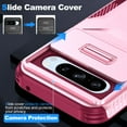 thumbnail image 3 of Dteck Case for Google Pixel 9 Pro XL,Shockproof TPU+PC Armor Case Slide Lens Protection Cover for Google Pixel 9 Pro XL,Pink, 3 of 7
