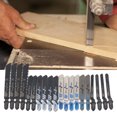 thumbnail image 4 of Jig Saw Blades, Jigsaw Blades Set Long Life Span 20Pcs Stable HSS  For Wood, 4 of 8