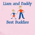 thumbnail image 2 of CafePress - Liam & Daddy Best Buddies Infant Bodysuit - Baby Light Bodysuit, Size Newborn - 24 Months, 2 of 4