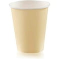 thumbnail image 2 of Vibrant Vanilla Creme Paper Cups (Pack of 20) - 9 oz. - Perfect for Parties, Gatherings, Picnics & Home Use, 2 of 5