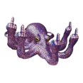 thumbnail image 1 of RV Adorno de pulpo rebelde - Púrpura, Decoraciones creativas de resina, Decoraciones de jardín y granja, Decoraciones de mesa brillar Electrónica, 1 of 4
