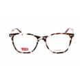thumbnail image 2 of Levi's LV 5018 0HT8 00 Lunettes Hexagonales Havane Roses pour Femmes, 2 of 2