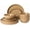 Beige (Rockaway), variant on Rockaway 12-Piece Round Stoneware Dinnerware Set, Service for 4 – Cream Plates and Bowls, Modern Matte Finish, Microwave & Dishwasher Safe