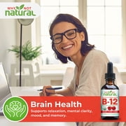 Why Not Natural Organic B12 Liquid Drops, 5000mcg per serving