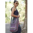 thumbnail image 3 of Tu acogedor bolso bandolera Boho bolso de algodón hecho a mano para unisex, 3 of 5