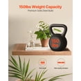 thumbnail image 3 of VEVOR Floating Shelf Brackets 2 Pcs, 150 lbs/68 kg Weight Capacity, 16x6.2x1.5 inch / 406.4x157.4x38.1 mm, Heavy Duty Hidden Shelf Brackets Support, Wall Mounting Invisible Floating Shelves Bracket, 3 of 9