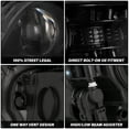 thumbnail image 3 of For 2014-2018 Jeep Cherokee Black Projector Headlights Left&Right Headlamp LH/RH, 3 of 4