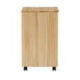 thumbnail image 3 of Linon Cary 6-Drawer Rolling Storage Utility Cart, Natural, 3 of 25