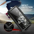 thumbnail image 5 of Dteck Case For Samsung Galaxy S20 Ultra (6.9 inch) ,Shockproof Armor Rubber Rugged Kickstand Metal Case Hybrid Built-in Tempered Glass Screen Protective Full Cover ,Black, 5 of 8