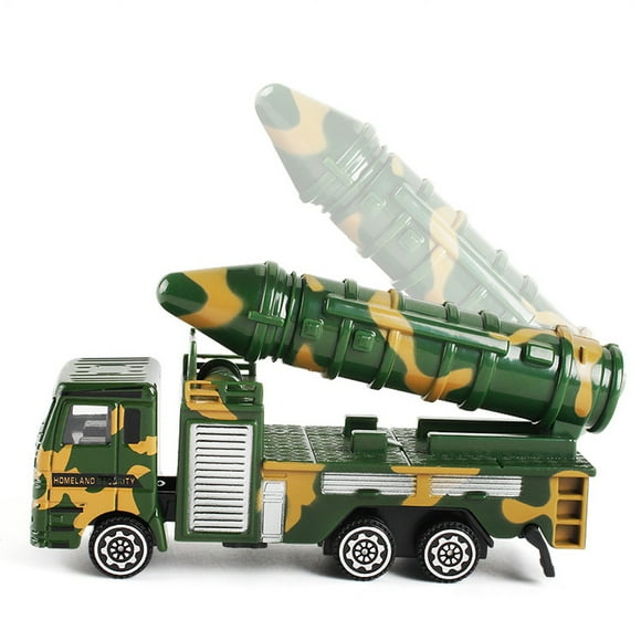 Dvkptbk Engineering Toy Mining Car Truck Children's Birthday Gift Military Fighter Truck