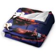 thumbnail image 2 of Throw Blanket Ultra-Soft Micro Fleece Blanket Warm Blanket Perfect for Bed Couch Sofa 50"x40", 2 of 6