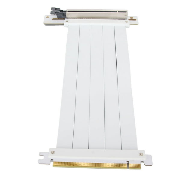 Cable Elevador PCIE 4.0 X16, Cable De Extensión GPU Con Alta Velocidad De 128 Gbps, Blindado De 90 Grados, Cable De Extensión PCIE 4.0 Para RTX 4090 RTX 4080 RX 7900 XT 7800